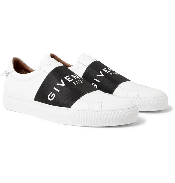 Givenchy - Logo Strap Sneakers - Men - 43 - White