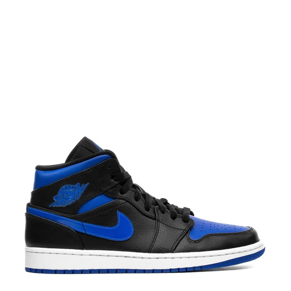 Air Jordan 1 Mid Shoes - Size 9, Black