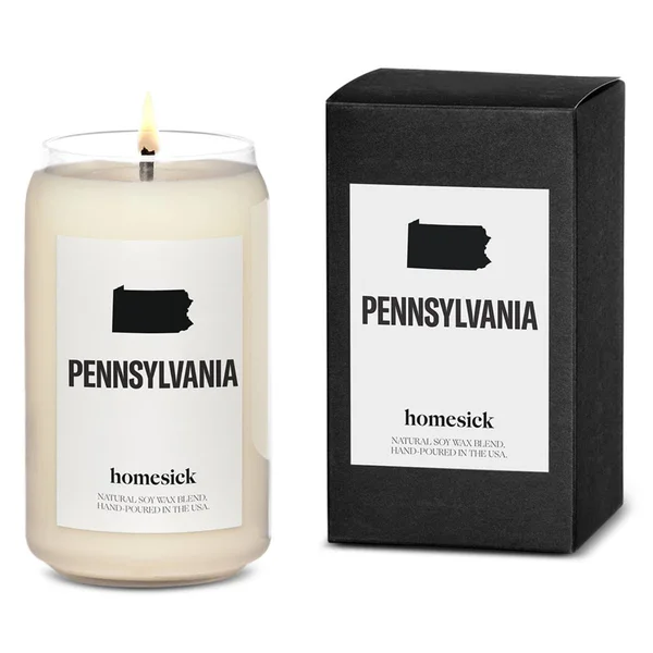 Homesick Scented Candle - Pennsylvania