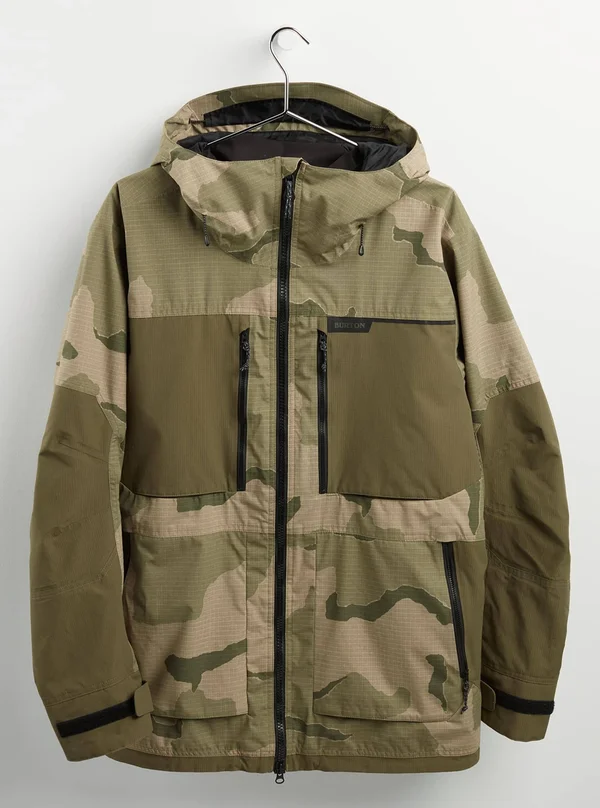 Burton Frostner Jacket - Men's Barren Camo/Keef, XL