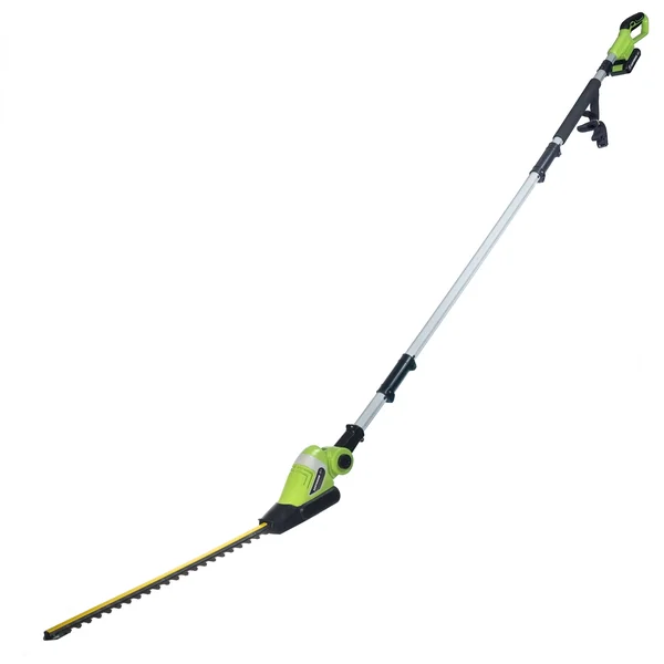 Earthwise 20-Volt 20x22 Cordless Pole Hedge Trimmer - Lpht12022