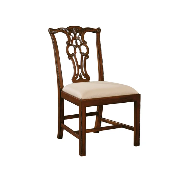 Maitland Smith Massachusetts Mahogany Chair, Side Chair, Aged Regency