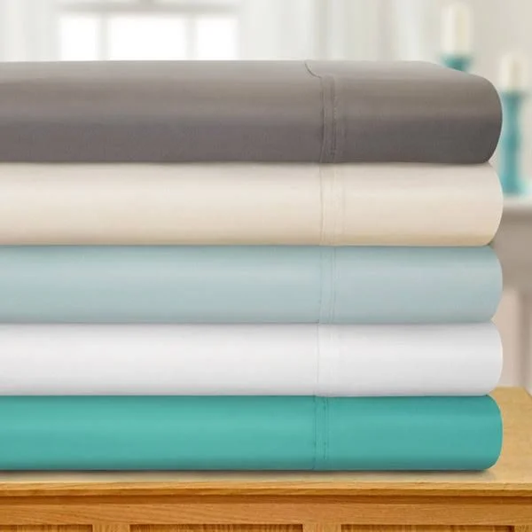 Superior 1800 Thread Count Deep Pocket Cotton Blend Bed Sheet Set - Ivory - California King