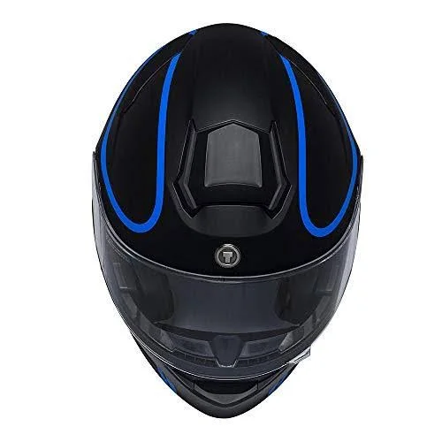 Torc T-28 Vapor Full Face Modular Motorcycle Helmet Vapor Hi-Viz Yellow - S