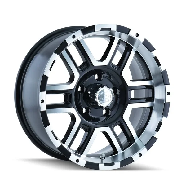 Ion 179 Black/Machined Face/Machined Lip 20x9 5-127 12mm 83.82Mm
