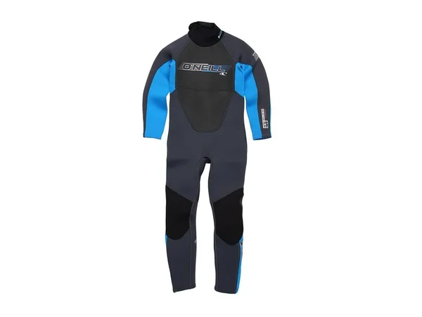 O'Neill Youth Reactor Full Wetsuit - 4 - Graphite/Bright Blue