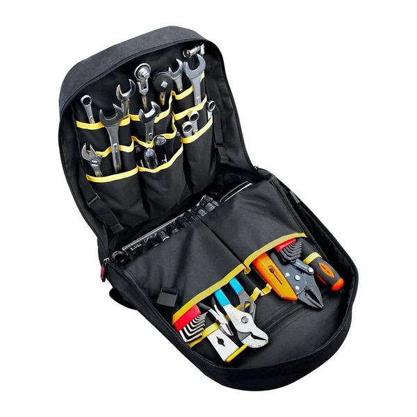 MLB Detroit Tigers Premium 18x22 Tool Backpack - Navy, Blue