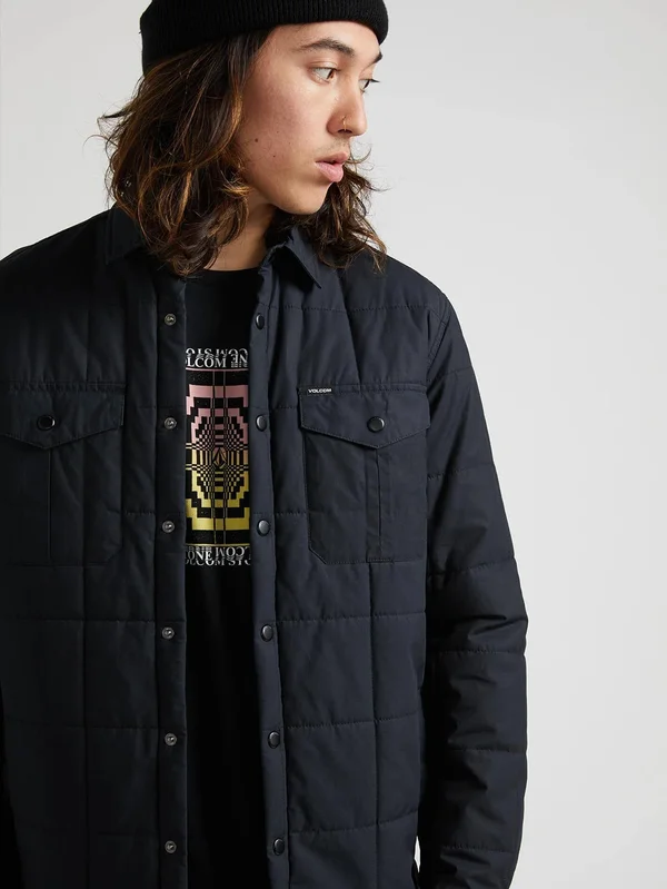 Volcom Larkin Quilted Jacket - Black