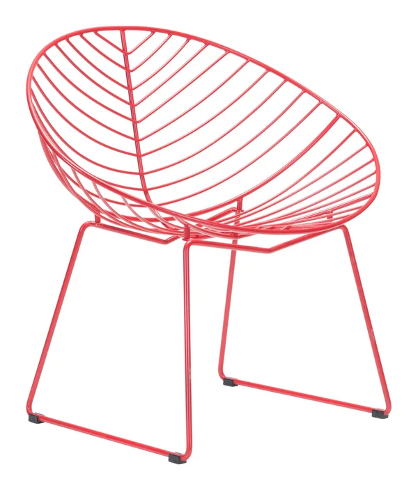 Zuo Hyde Outdoor Lounge Chair, White (Set of 2)