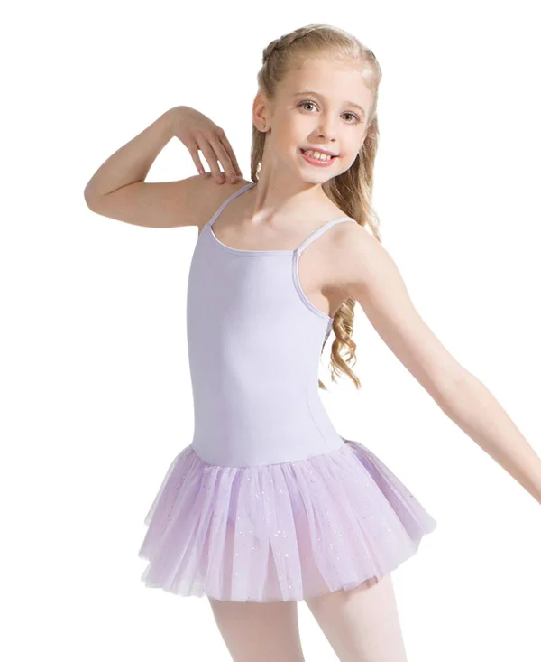 Capezio Girls Tutu Dress (11308C) Lavender Child Large