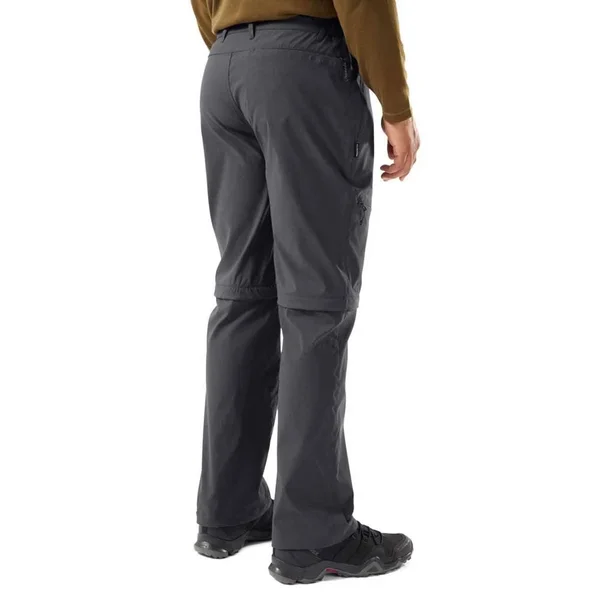 Craghoppers Mens Kiwi Pro II Convertible Trousers Dark Lead