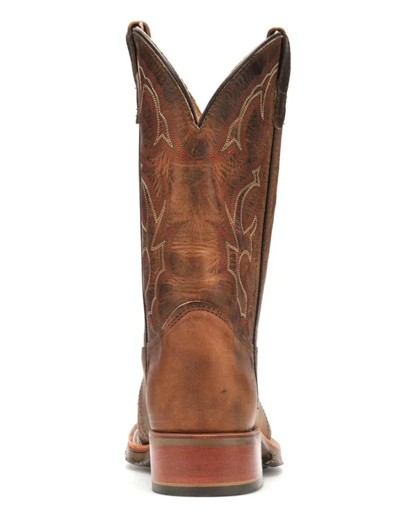 Double H Men's Wide Square Toe Ice Roper - Brown