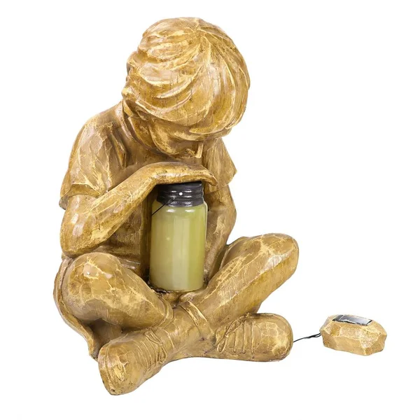 Boy with Firefly Statue