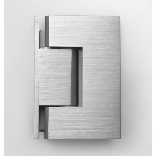 Glass Warehouse 78-in x 50.75-in Frameless Shower Door Wall Hinge Satin Brass in Gold - GW-WH-50-75-SB