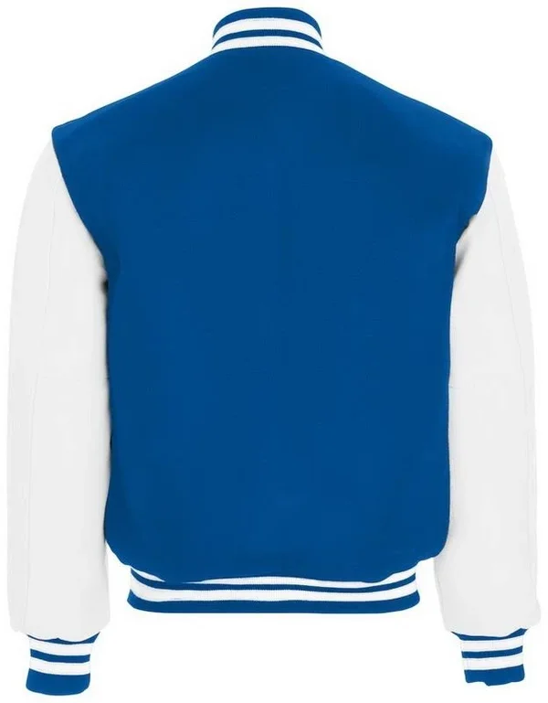 Holloway 224183 - Varsity Jacket - Dark Royal/White - 3XL