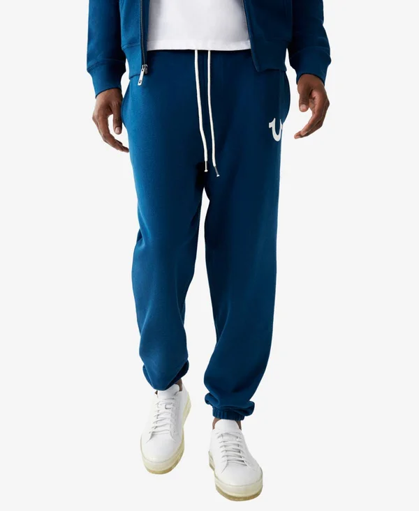 True Religion Men Core Joggers Blue SM
