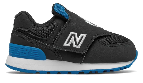 New Balance InfantBoys 574 - Black/Blue (Size 9)
