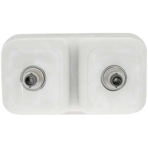 Polaris P215-16 Half Divide Stainless Steel Kitchen Sink