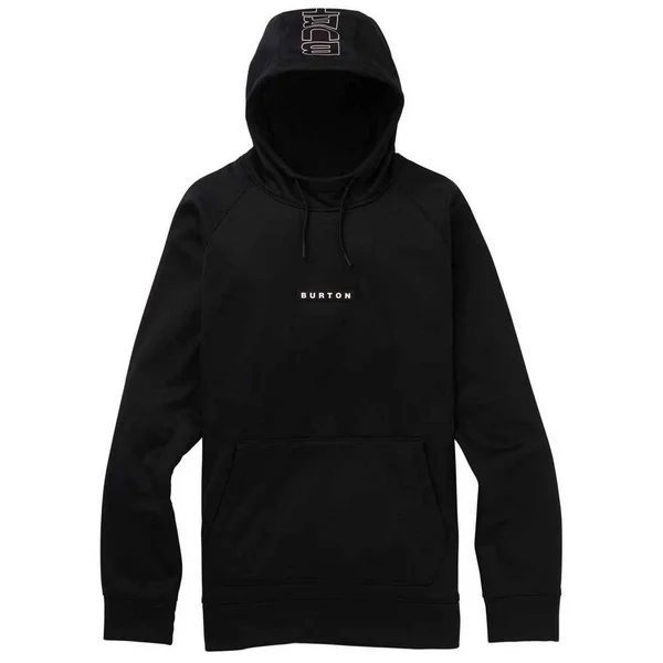 Burton Crown Bonded Mens Pullover Hoodie (Black)