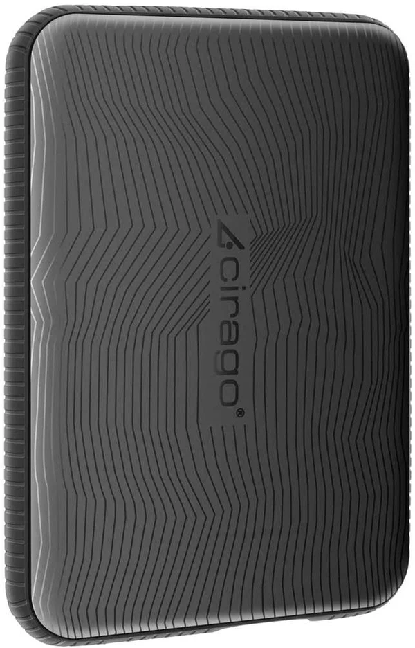 Cirago 1TB External Hard Drive Portable - Drop Shock Hdd- USB 3.0 for PC, Mac, Desktop, Laptop, MacBook, Chromebook, Xbox One, Xb