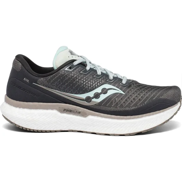 Saucony Women's Triumph 18 - 7 - Charcoal - Sky