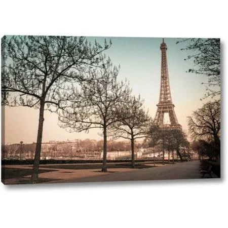 Winston Porter 'Remembering Paris' by Assaf Frank Giclee Art Print on Wrapped Canvas, Size: 21 inch H x 32 inch W x 1.5 inch D