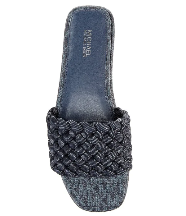 Michael Michael Kors Amelia Denim Sandals - 5.5M