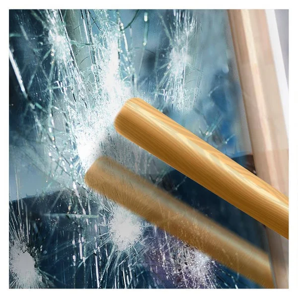 Bdf S4MS15 Security and One Way Mirror Silver 4 Mil Window Film 48in x 12ft by BuyDecorativeFilm