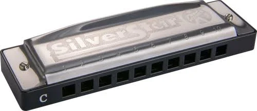 Hohner Enthusiast Series Silverstar Harmonica in The Key of E