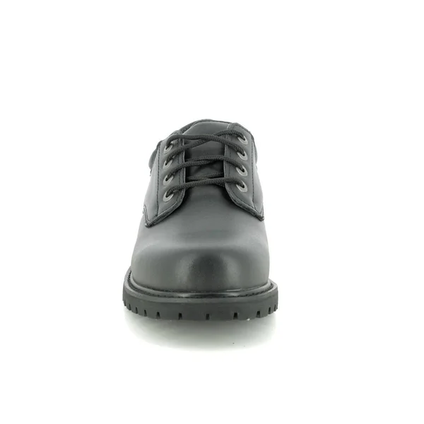Skechers 77041 Safety Work Cottonwood Black Mens Formal Shoes