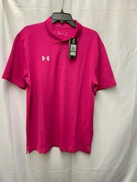 Under Armour Team Armour Polo-pink-l
