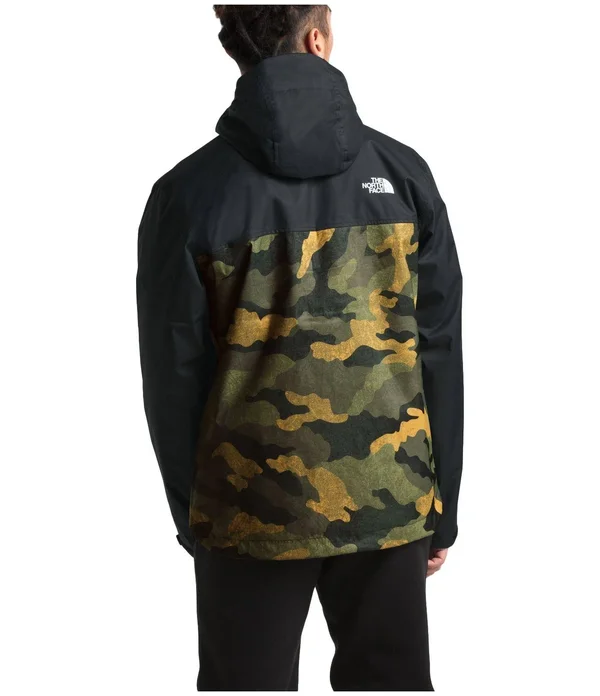 The North Face Men's Millerton Jacket - Medium - Clear Lake Blue Digi Topo Print