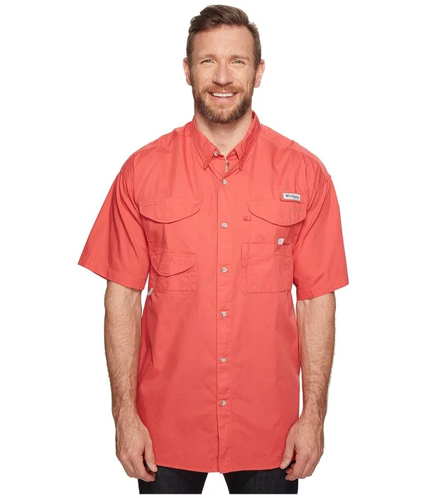 Columbia Bonehead Short Sleeve Shirt, Black, X-sma - Choose Sz/color