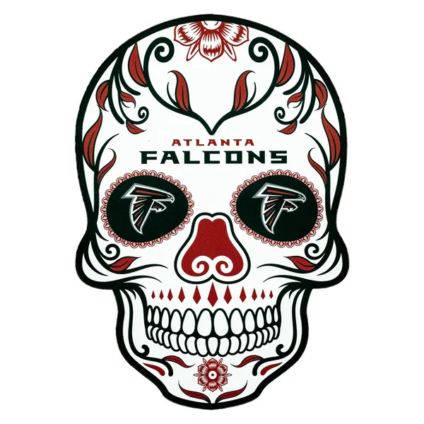 NFL Atlanta Falcons Large Outdoor Skull Decal