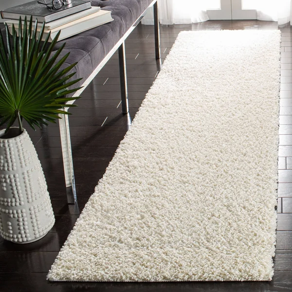 Safavieh Primo Shag PRM300G 6&7x22 x 6&7x22 Round Light Grey Area Rug