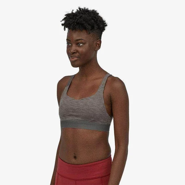 Patagonia Switchback Sports Bra - Women's S Space Dye/Smokey Violet