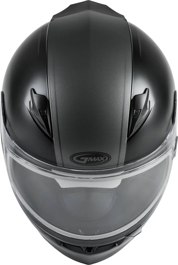 GMAX G4491504 FF-49S Hail Snow Helmet W/ELEC Shield Matte Black/Grey SM