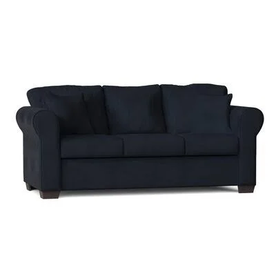 Belinda 84.5x22 Rolled Arm Sofa Latitude Run Body Fabric: Morris Acorn