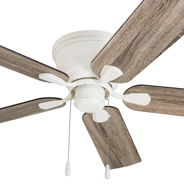The Gray Barn Dalmeny Indoor Hugger Ceiling Fan - 52 - White - Hardwired 30879236
