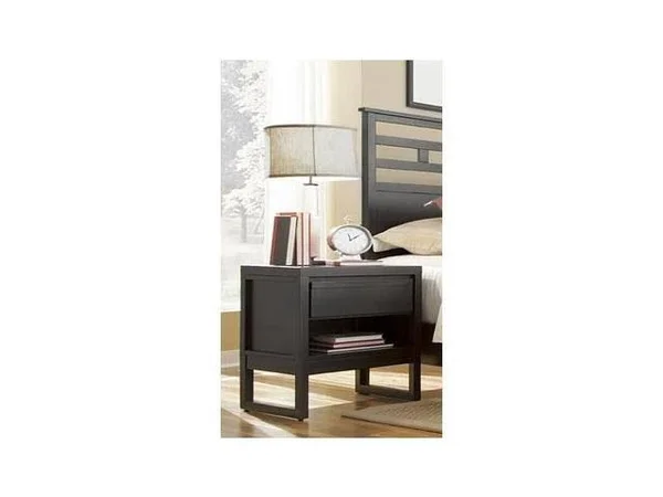 Progressive Furniture Athena Nightstand in Dark Chocolate - Progressive Furniture P109-43