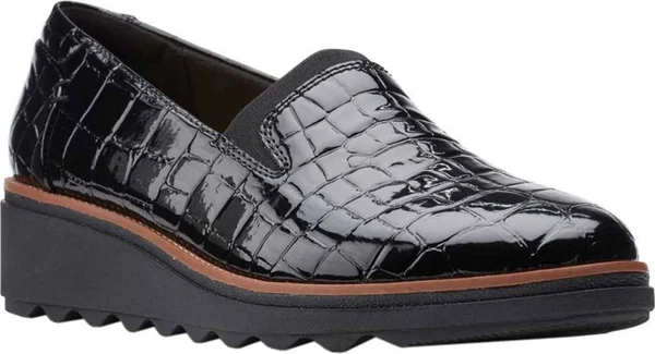 Clarks Sharon Dolly 8.5 Women's Black