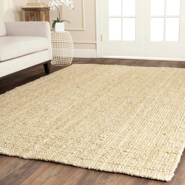 Safavieh Natural Fiber Ivory Area Rug - Round 5&