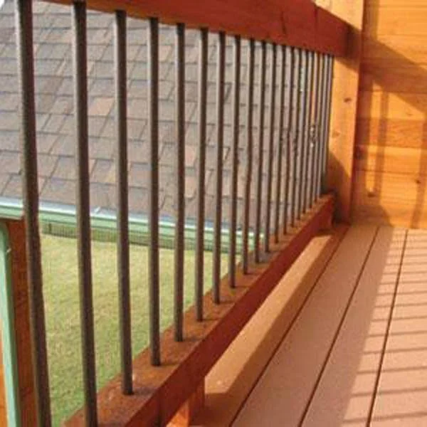 Vintage Series Round Baluster by Fortress -32 in-Rust 660053