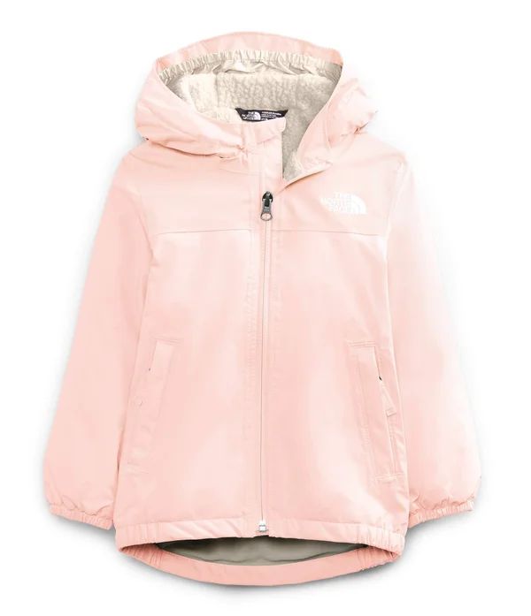 The North Face Toddler Warm Storm Rain Jacket - 4T, Pearl Blush