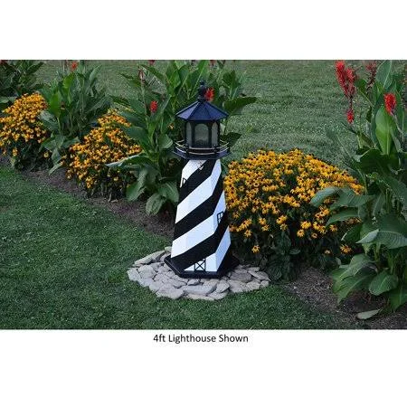 Backyard Crafts Cape Hatteras NC Replica Lighthouse - 6'