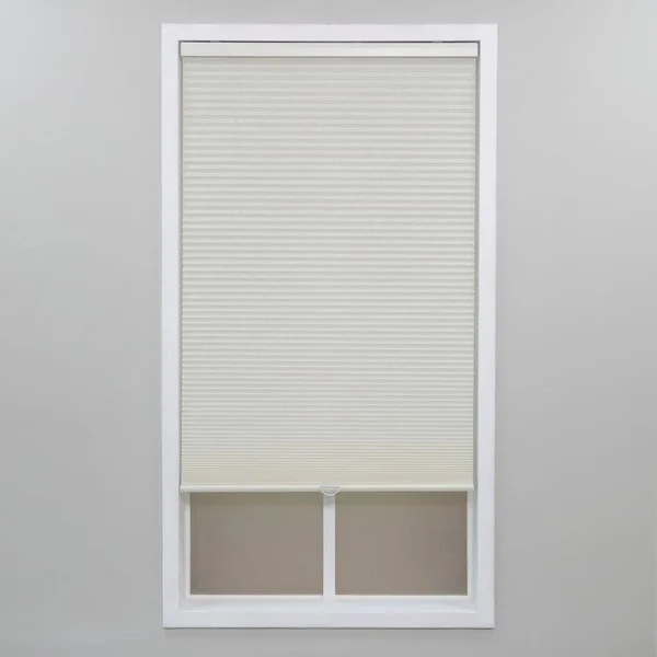 Perfect Lift Window Treatment Cut-to-Width Cream Cordless Light Fitlering Polyester 3/8 in. Cellular Shade 24 in. W x 64 in. L