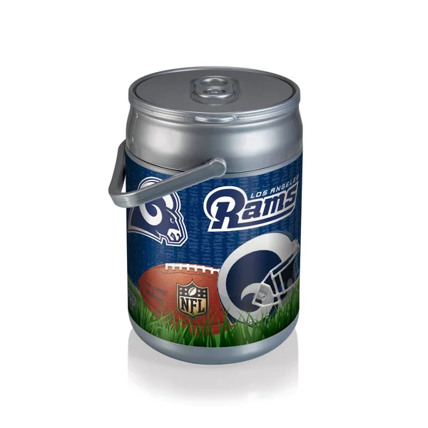 Picnic Time Los Angeles Rams Can Cooler, Silver