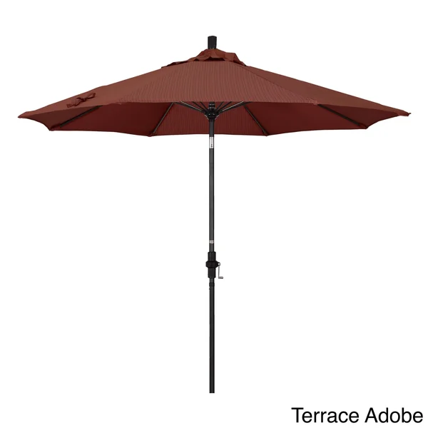California Umbrella 9& Market Patio Umbrella in Terrace Adobe