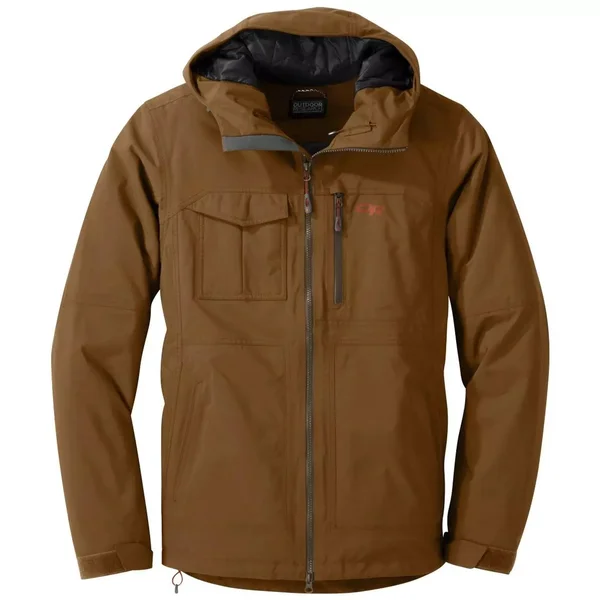 Outdoor Research Men's Blackpowder II Jacket - Small - Saddle