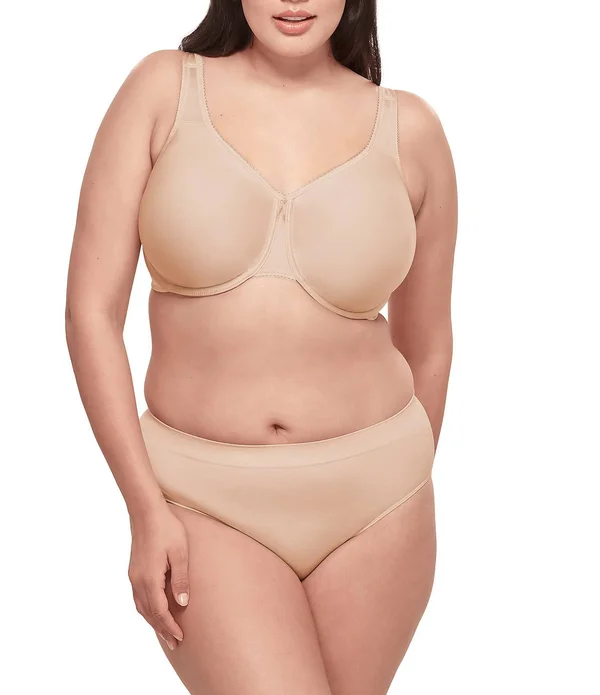 Wacoal Basic Beauty Full Figure Underwire Bra - Nude